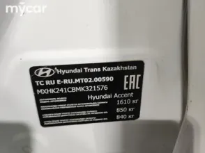 фото Hyundai Accent 2021 года с пробегом за 6800000 тенге в undefined - фото 4