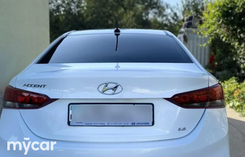 фото Hyundai Accent 2020 года с пробегом за 7800000 тенге в undefined