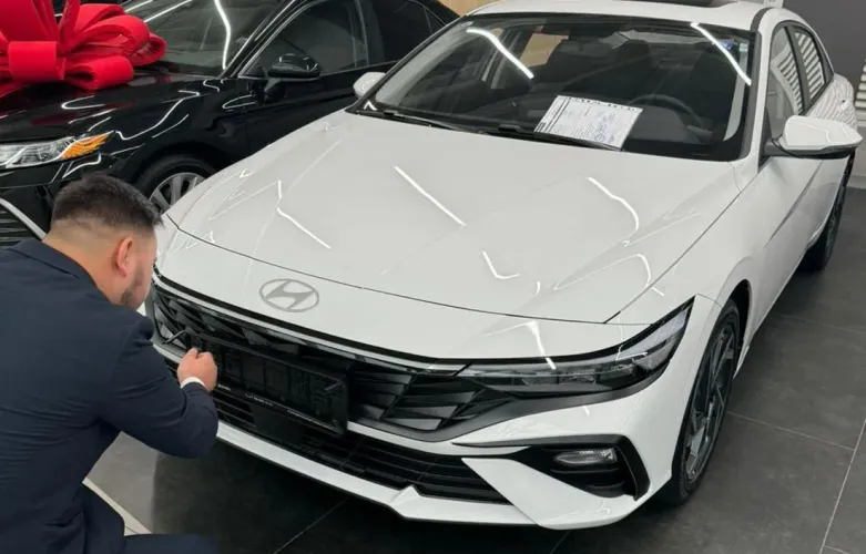 фото Hyundai Elantra 2023 года с пробегом за 8500000 тенге в undefined