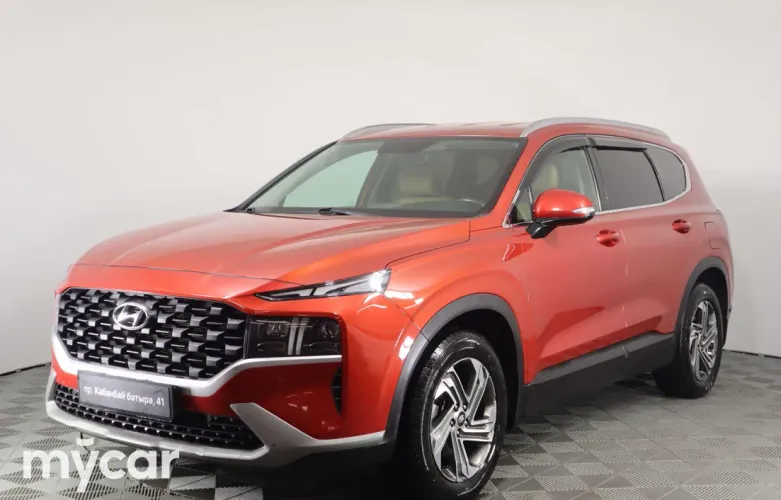 фото Hyundai Santa Fe 2021 года с пробегом за 12560000 тенге в undefined